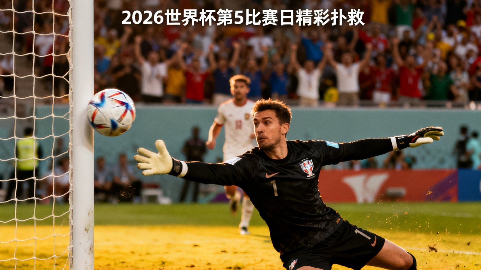 每日十佳球画面，2026世界杯第5比赛日精彩扑救